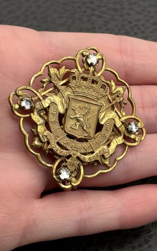 Miriam haskell vintage brass - vintage,