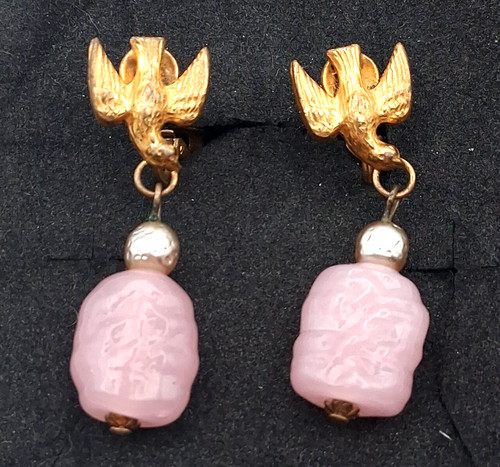 Vtg miriam haskell gold - miriam,