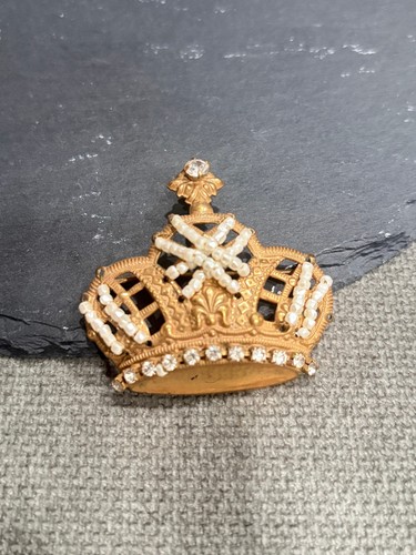 Vintage miriam haskell crown - miriam,