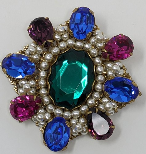 Miriam haskell brooch rare - haskell,