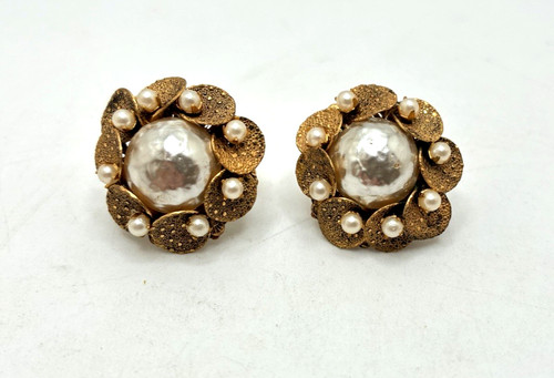 Vintage miriam haskell - miriam, clip-on
