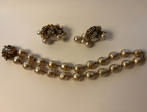 Vintage miriam haskell grape - vintage,